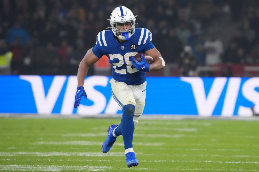 Jonathan Taylor is trying to become the first non-quarterback to win MVP since Adrian Peterson in 2012