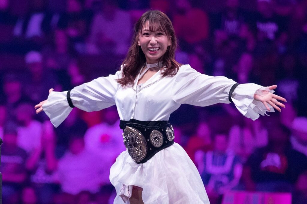 Riho as AEW Women's World Champion