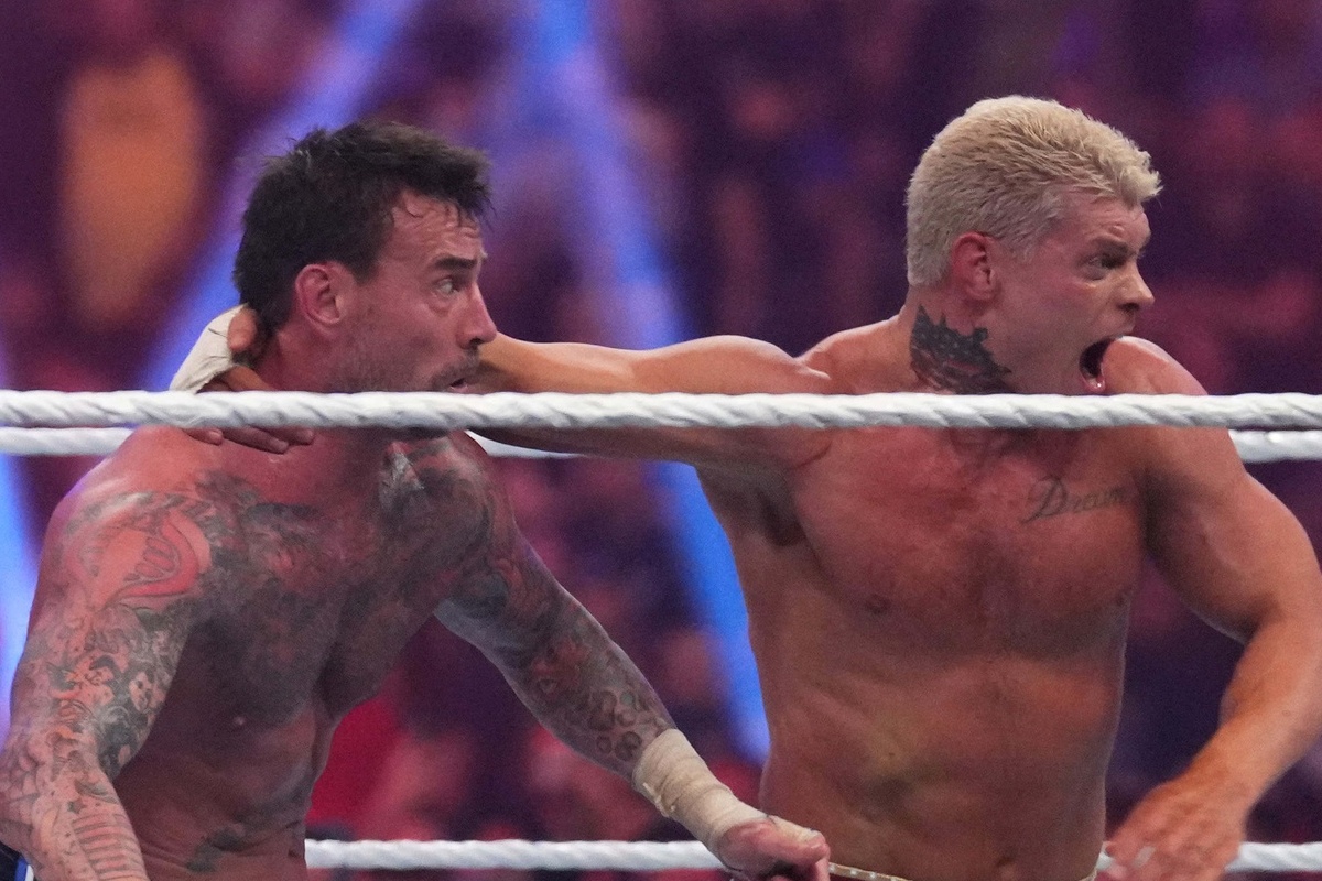 CM Punk and Cody Rhodes