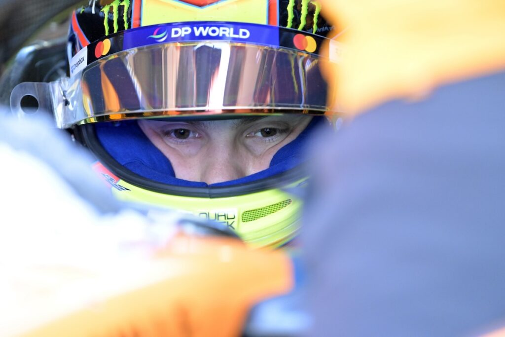 Oscar Piastri, the disappointment of the Brazilian Grand Prix