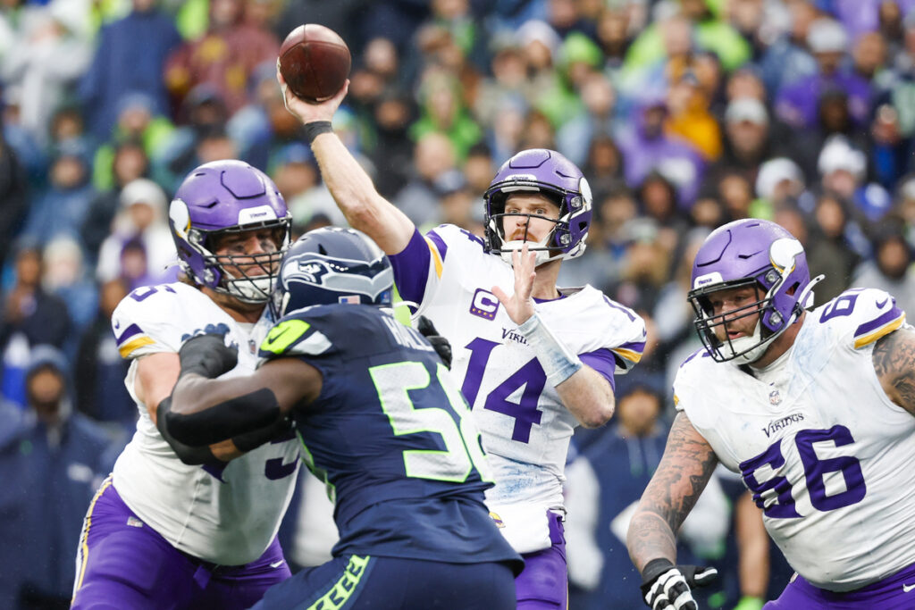 Darnold and his career took a complete 180 in his lone year with the Minnesota Vikings.