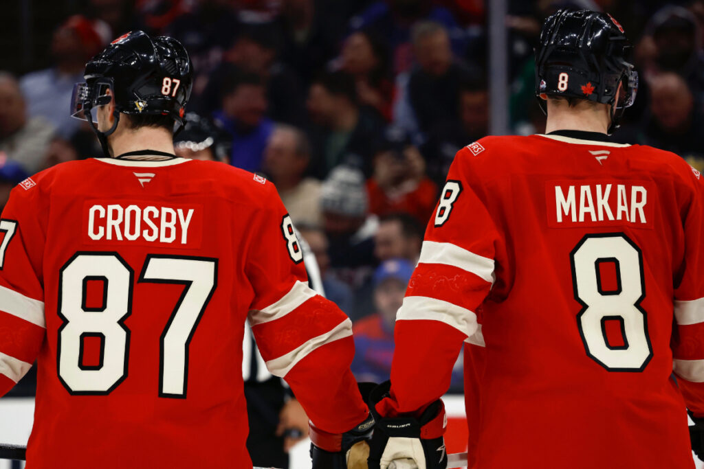 Crosby and Makar will look to beat Team USA again