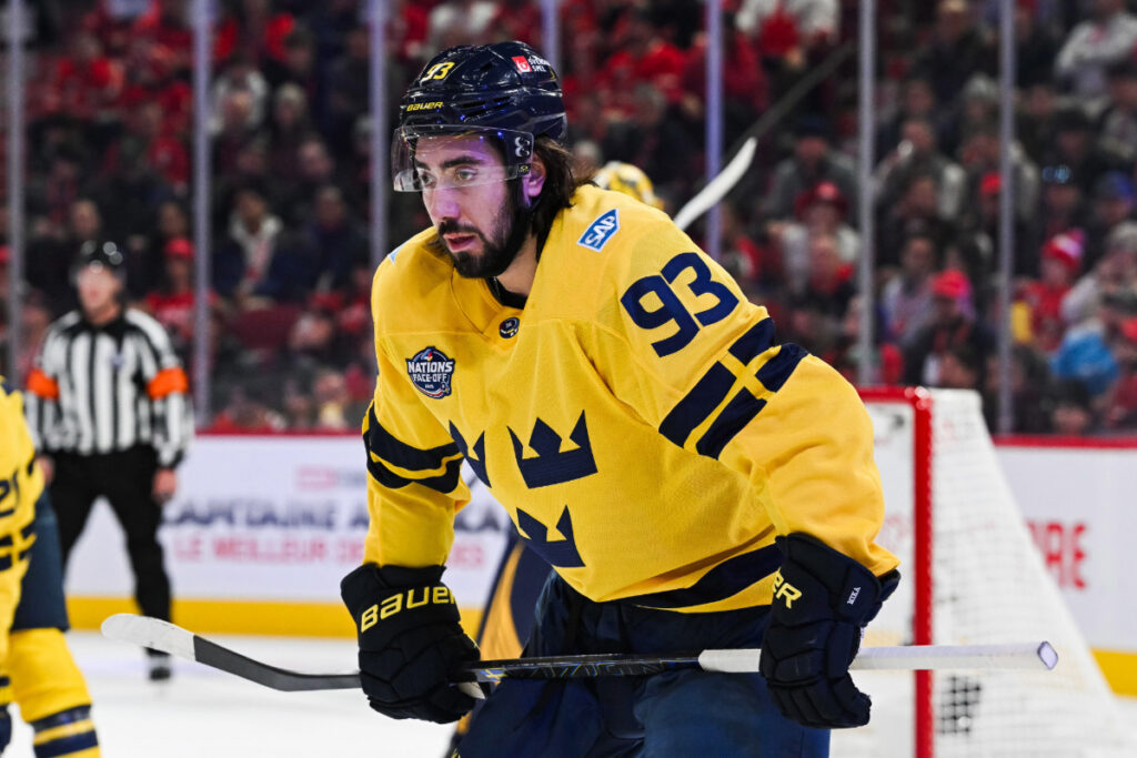 Mika Zibanejad hopes to lead his native Sweden to a gold medal and potentially upset Team USA along the way