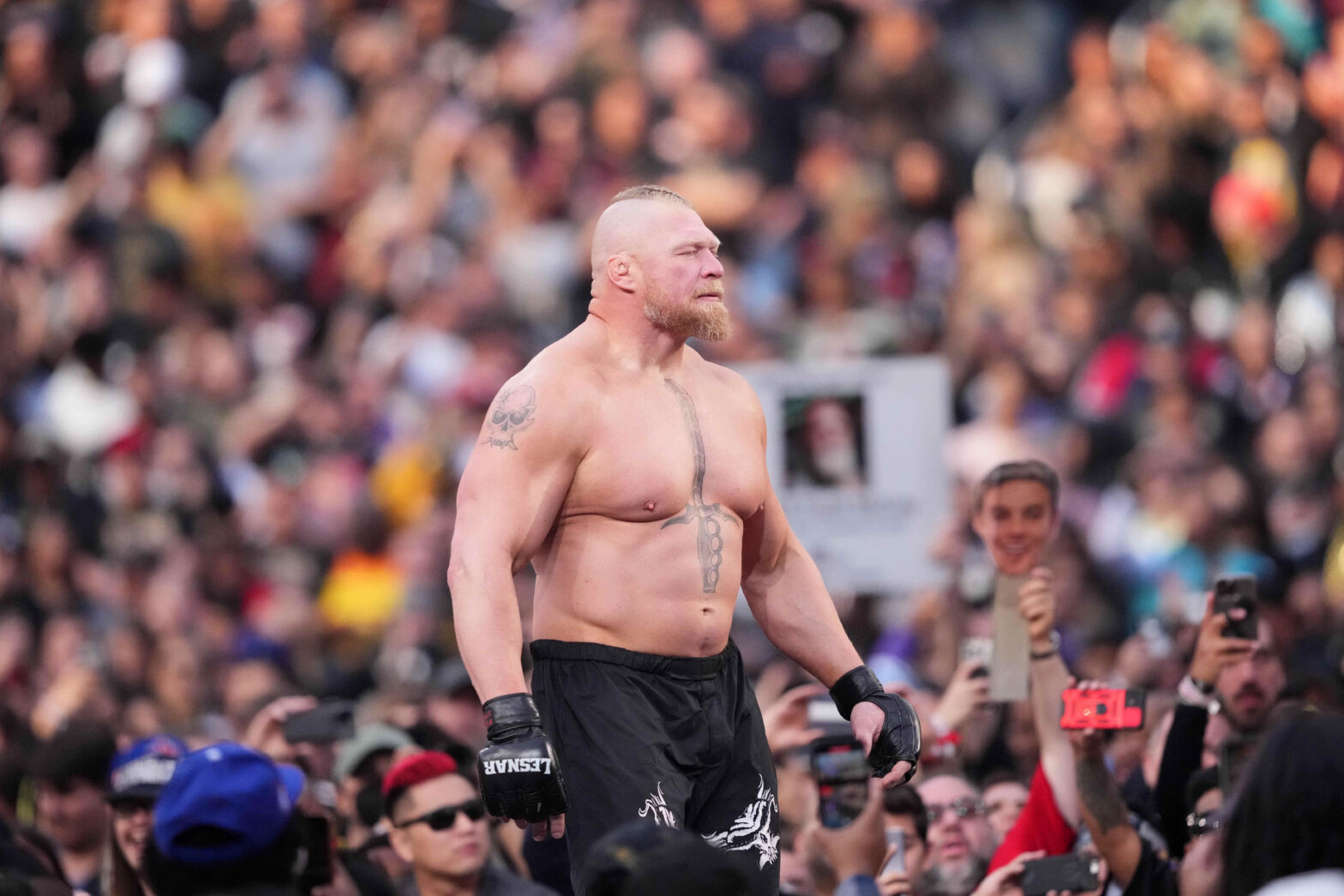 Brock Lesnar WWE Wrestlemania