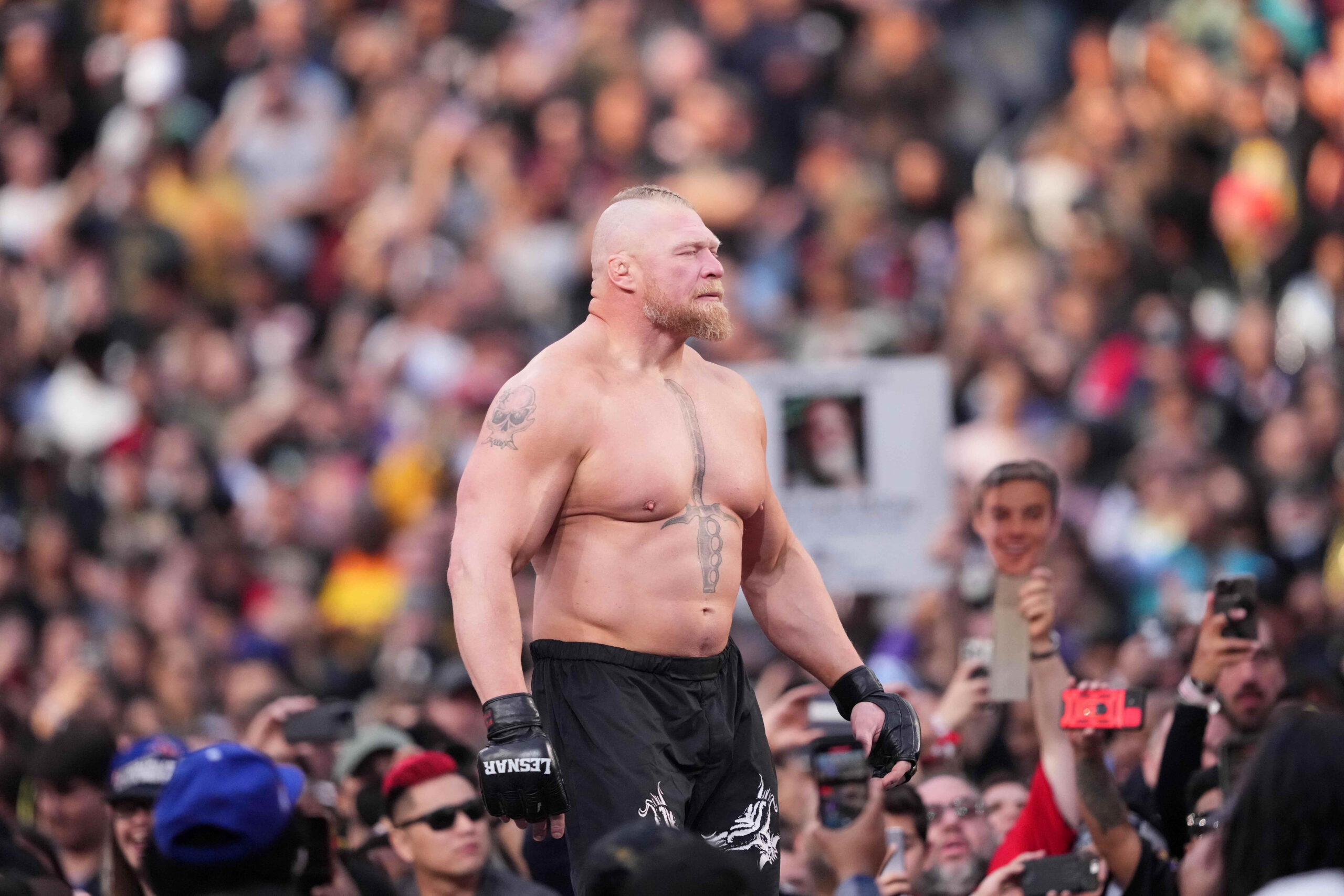 Brock Lesnar WWE Wrestlemania