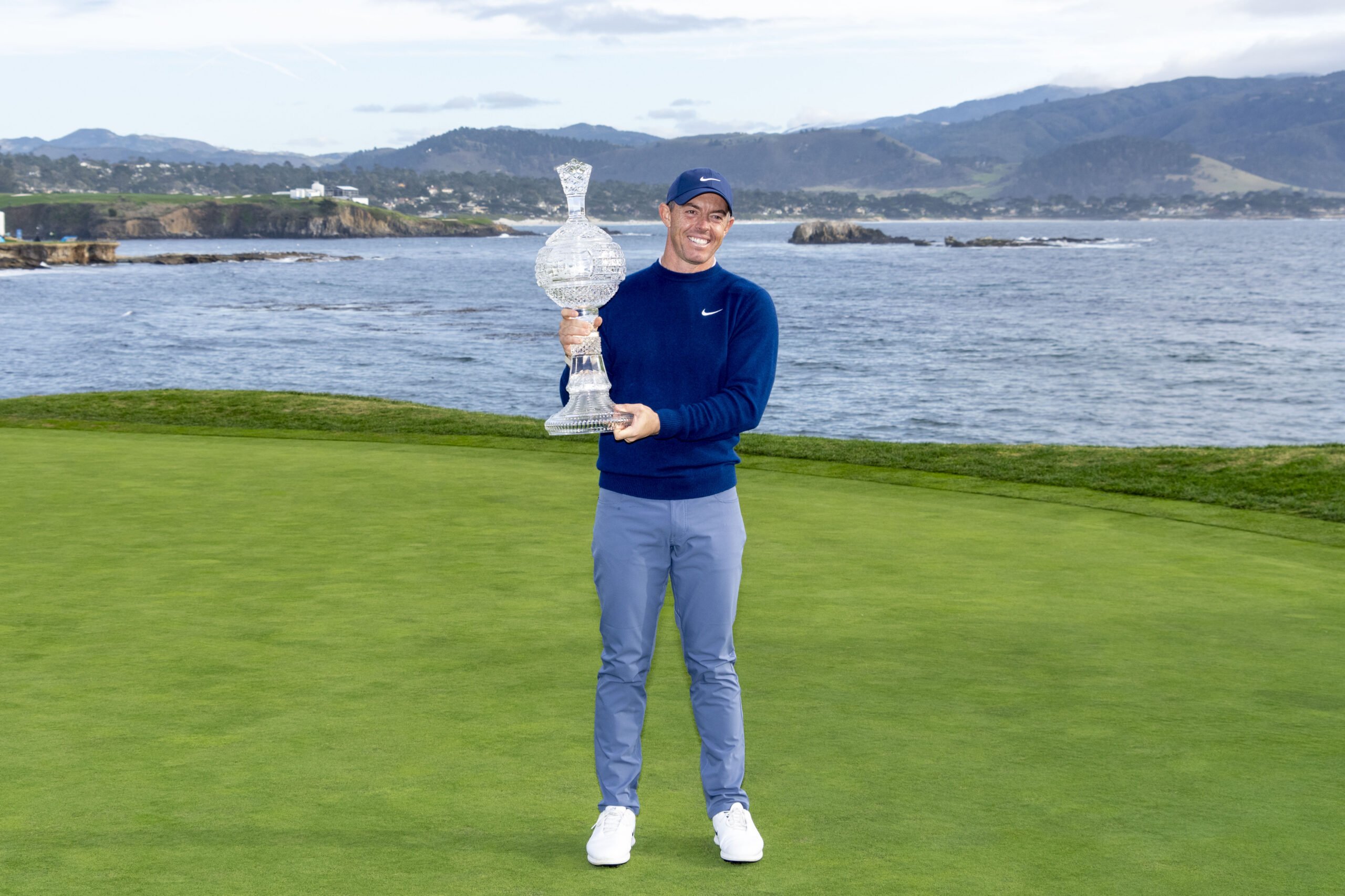 Golf courses such as Pebble Beach