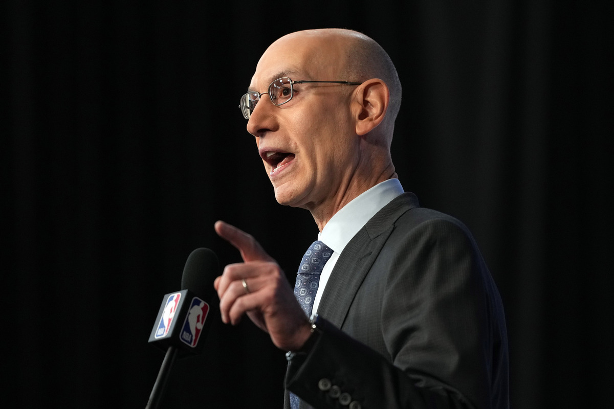 Adam Silver NBA draft