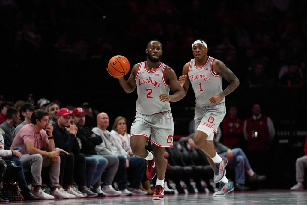 The Ohio State Buckeyes men's basketball team. 