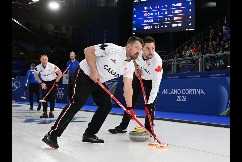 2026 Olympic Men's Curling Canada Vs. Norway