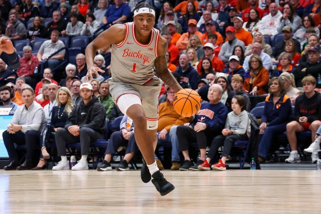 The Ohio State Buckeyes men's basketball team. 