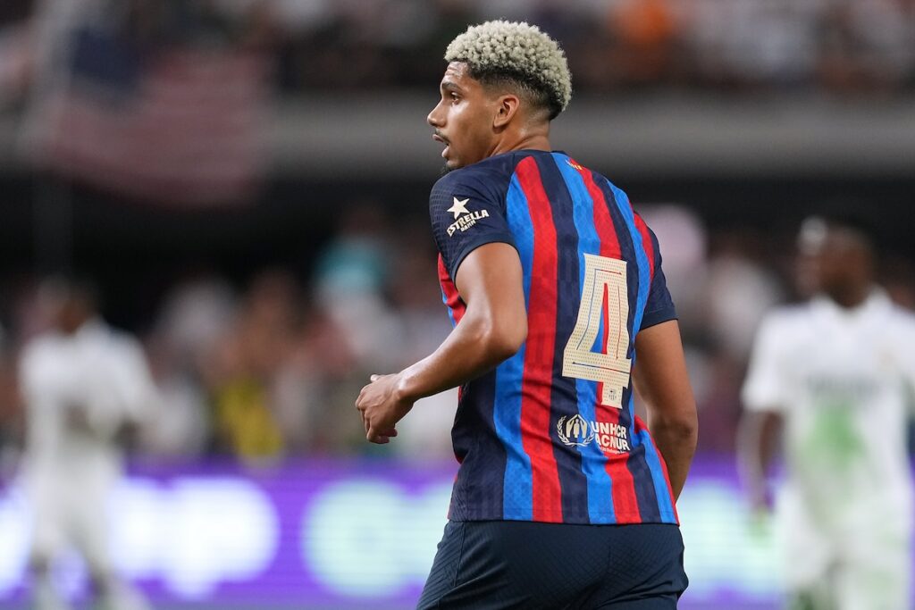 FC Barcelona's player, Ronald Araujo 