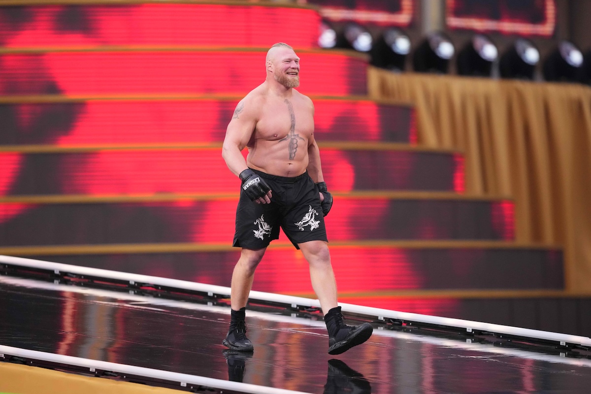Brock Lesnar will face Oba Femi at WrestleMania 42.