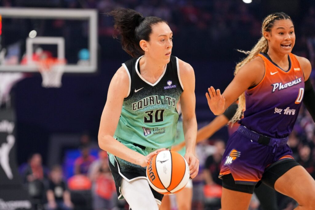 WNBA player Breanna Stewart