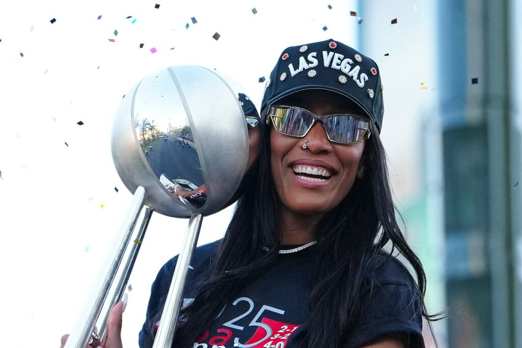 WNBA player A'ja Wilson