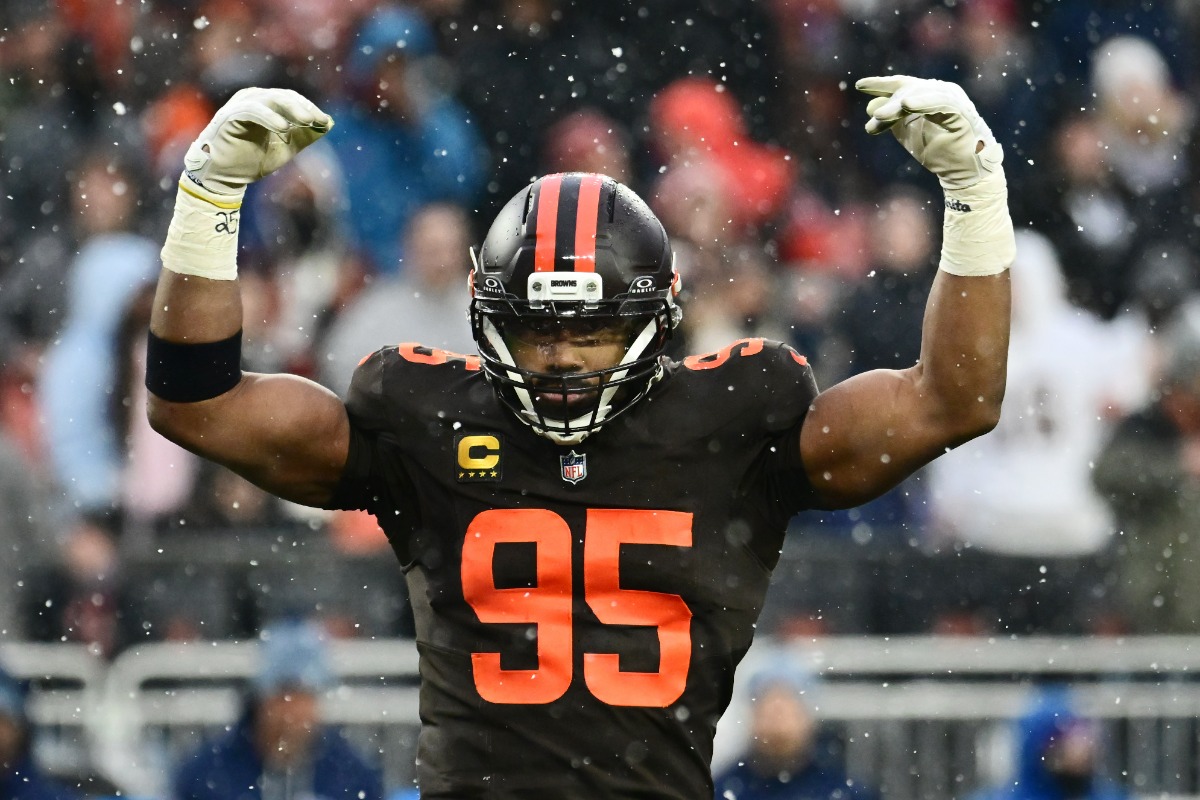 Philadelphia Eagles trade target Myles Garrett
