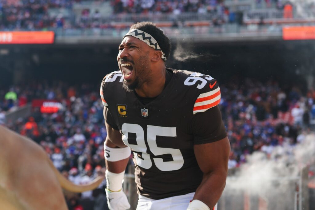 Philadelphia Eagles trade candidate Myles Garrett