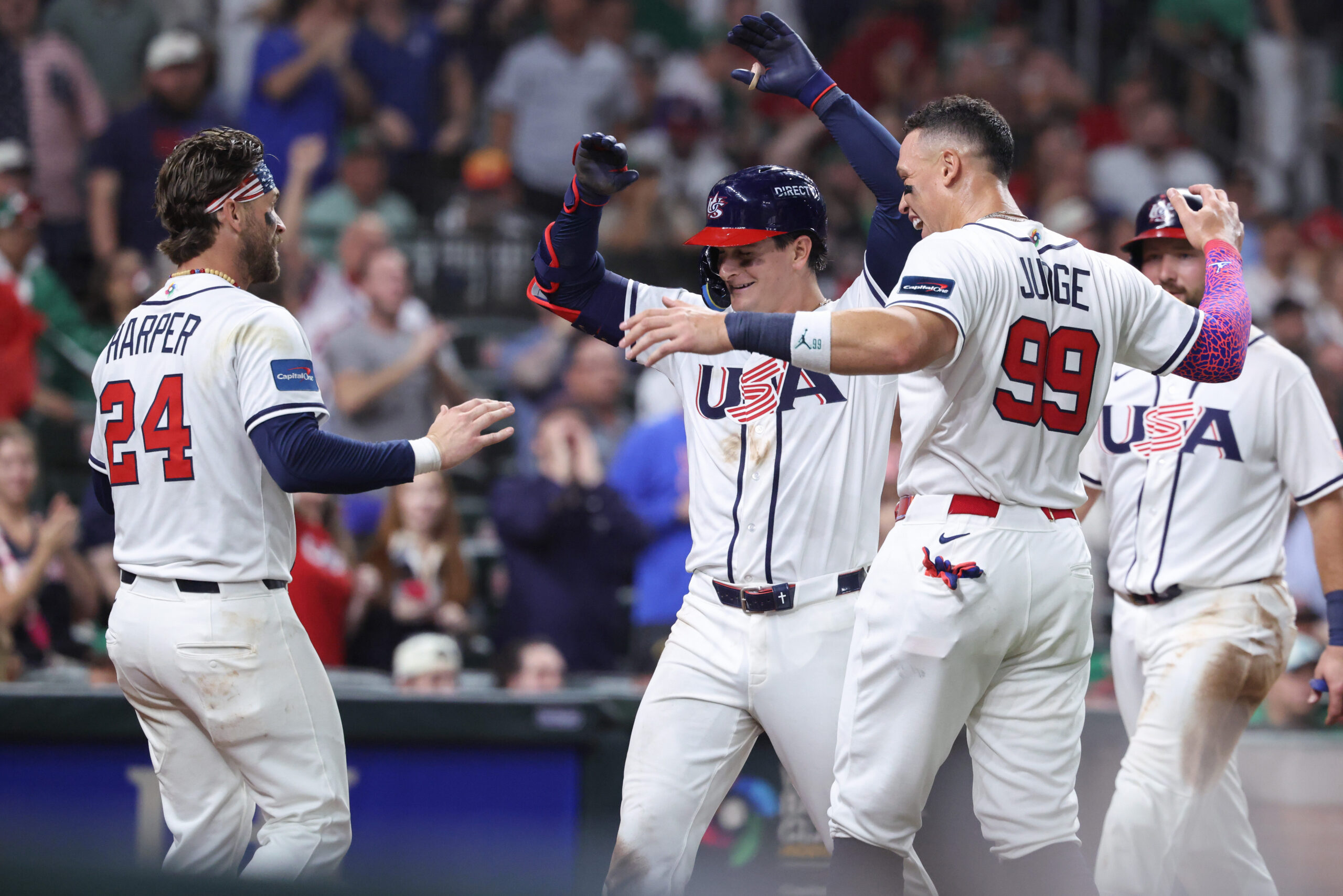 Roman Anthony has more than held his own among Team USA superstars Bryce Harper and Aaron Judge