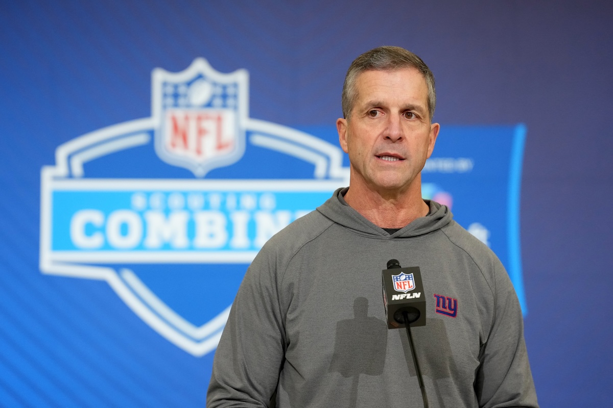 John Harbaugh New York Giants