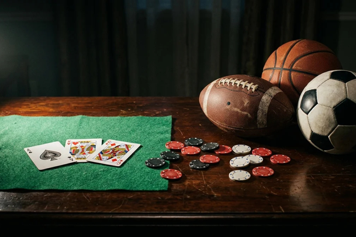 Athletes Are Drawn to Card Games