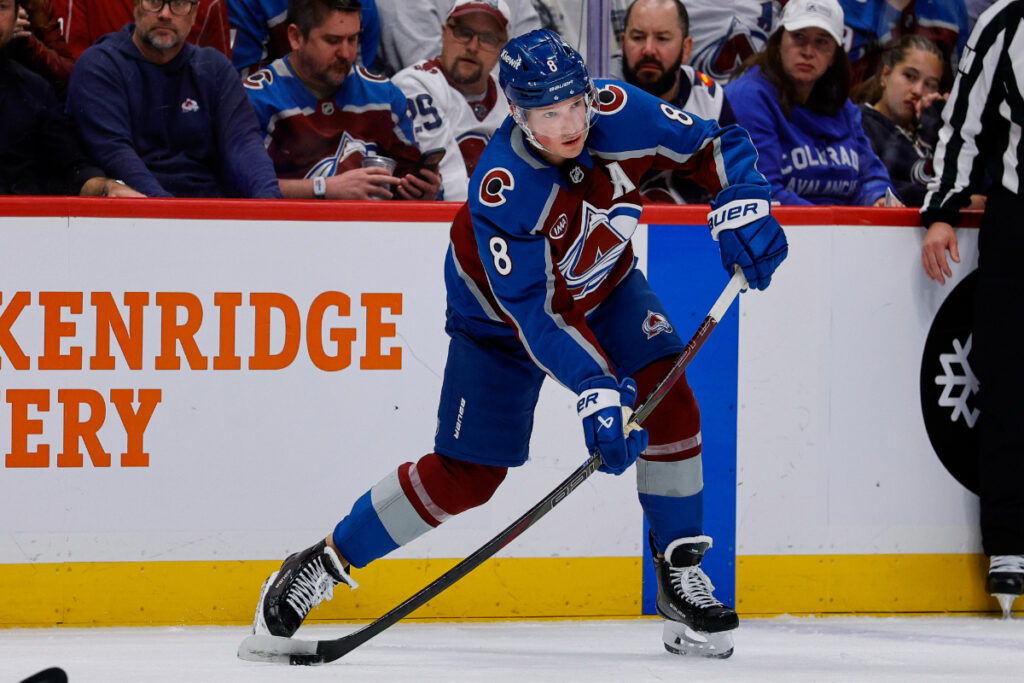 Cale Makar is looking to continue the dominant playoff run for the Avalanche