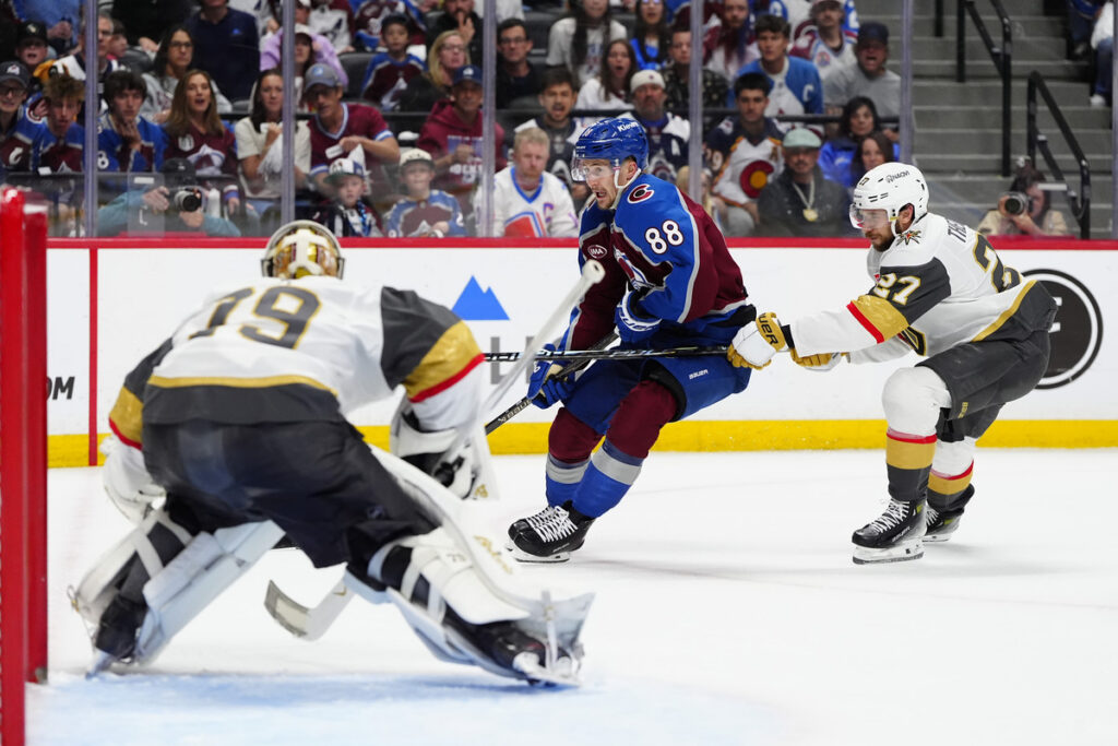 Avalanche Vs. Golden Knights Game Two Recap
