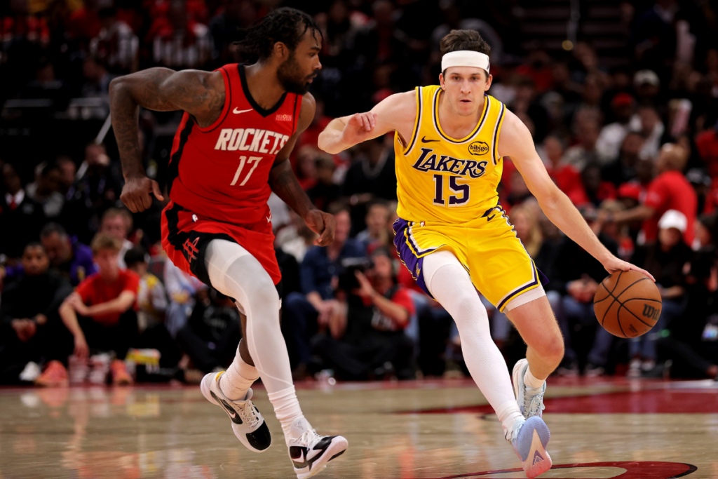 Tari Eason Austin Reaves Los Angeles Lakers Houston Rockets