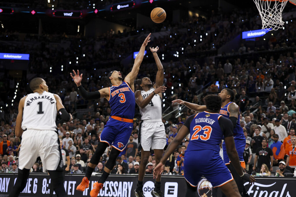 Spurs Vs. Knicks Game 5