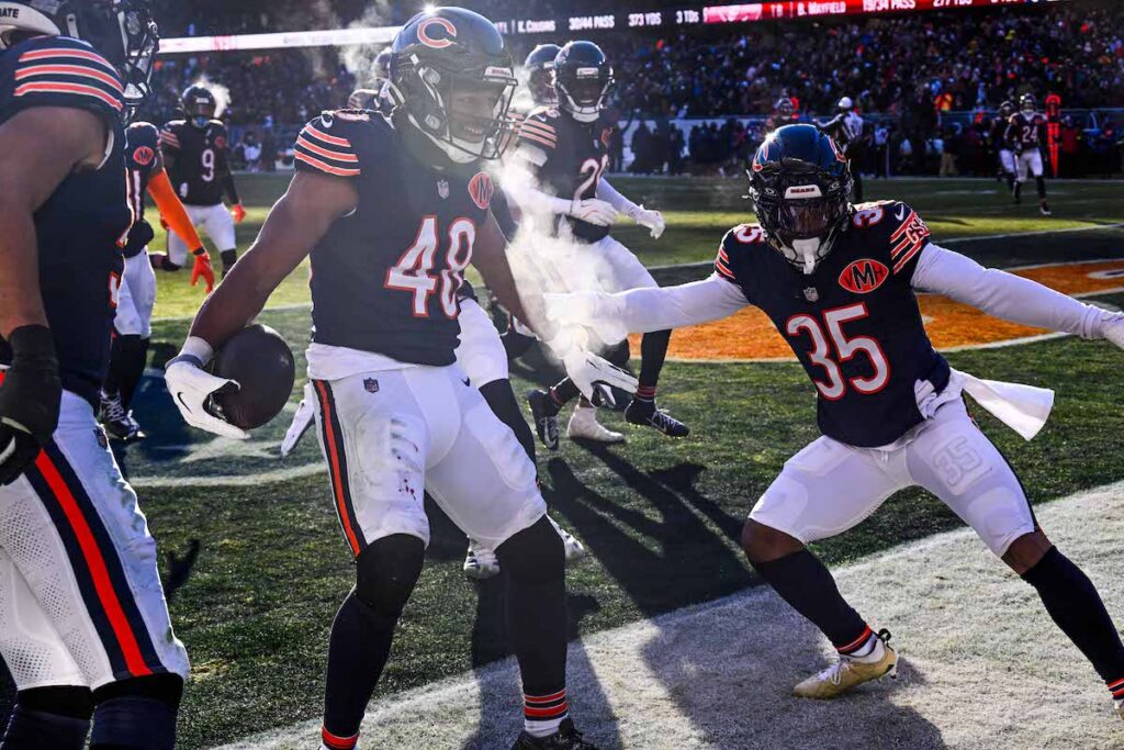 Chicago Bears Linebacker D'Marco Jackson