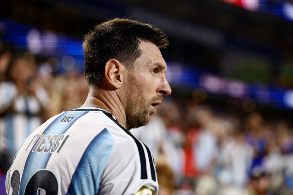 Messi vs England World Cup