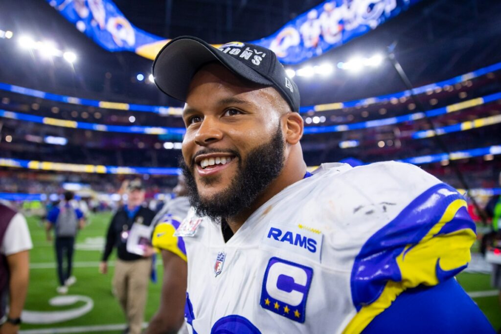 NFL rumors Los Angeles Rams Aaron Donald