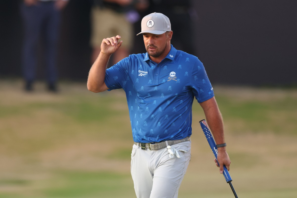 Bryson Dechambeau update British open