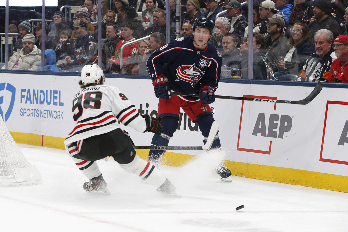 Bedard and Werenski play against each other in the NHL.