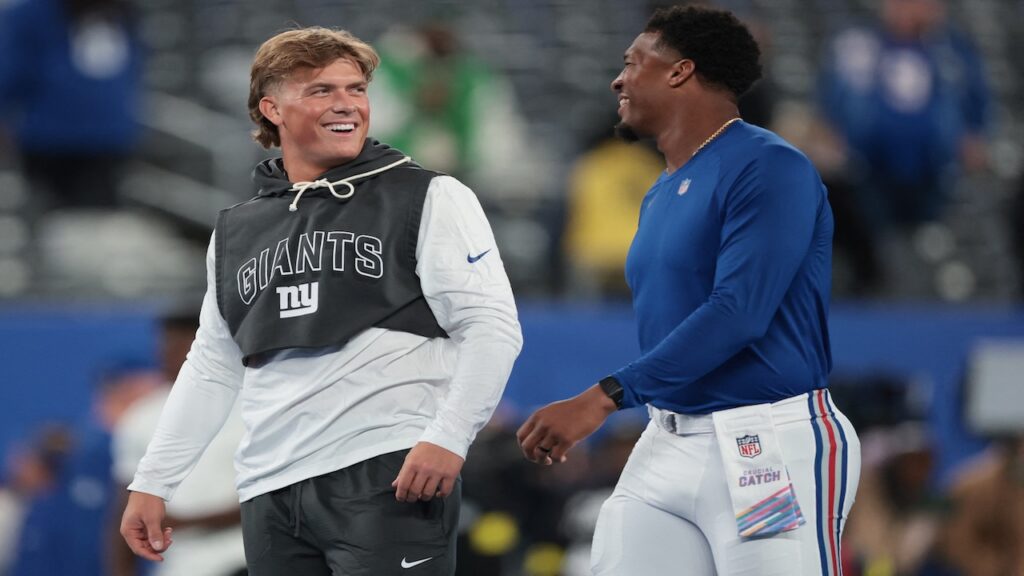 Jaxson Dart and Jameis Winston
New York Giants roster projection