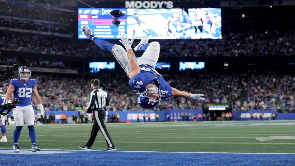 Cam Skattebo
New York Giants roster projection
